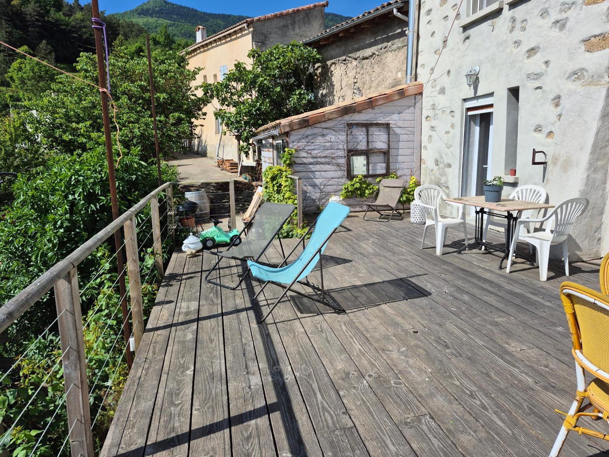 Grande Terrasse Avec Vue Entre Mediterranee Et Pays Cathare Cailla Kültér fotó